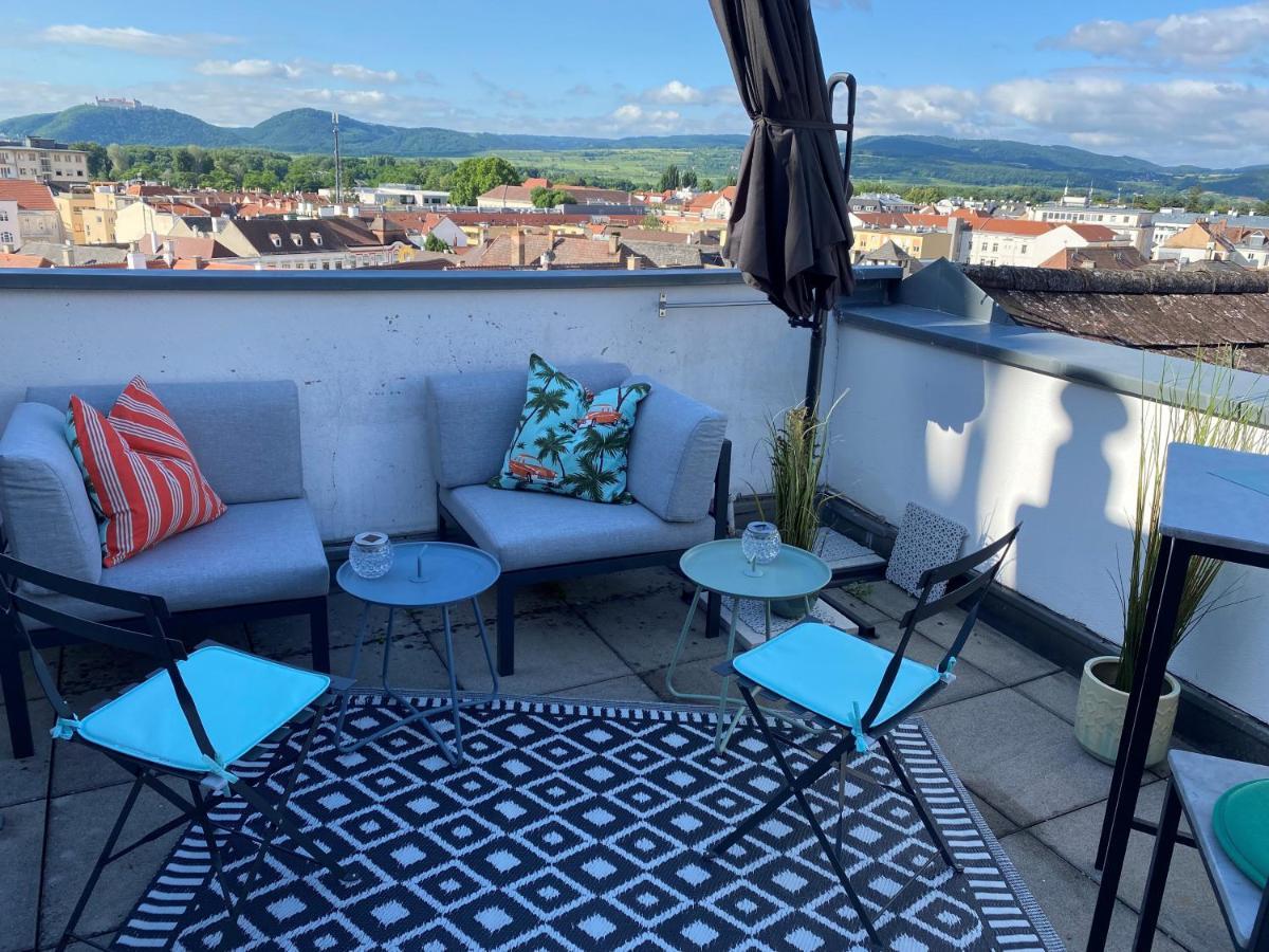Terrassen Appartement Ueber Den Daechern Von Krems المظهر الخارجي الصورة