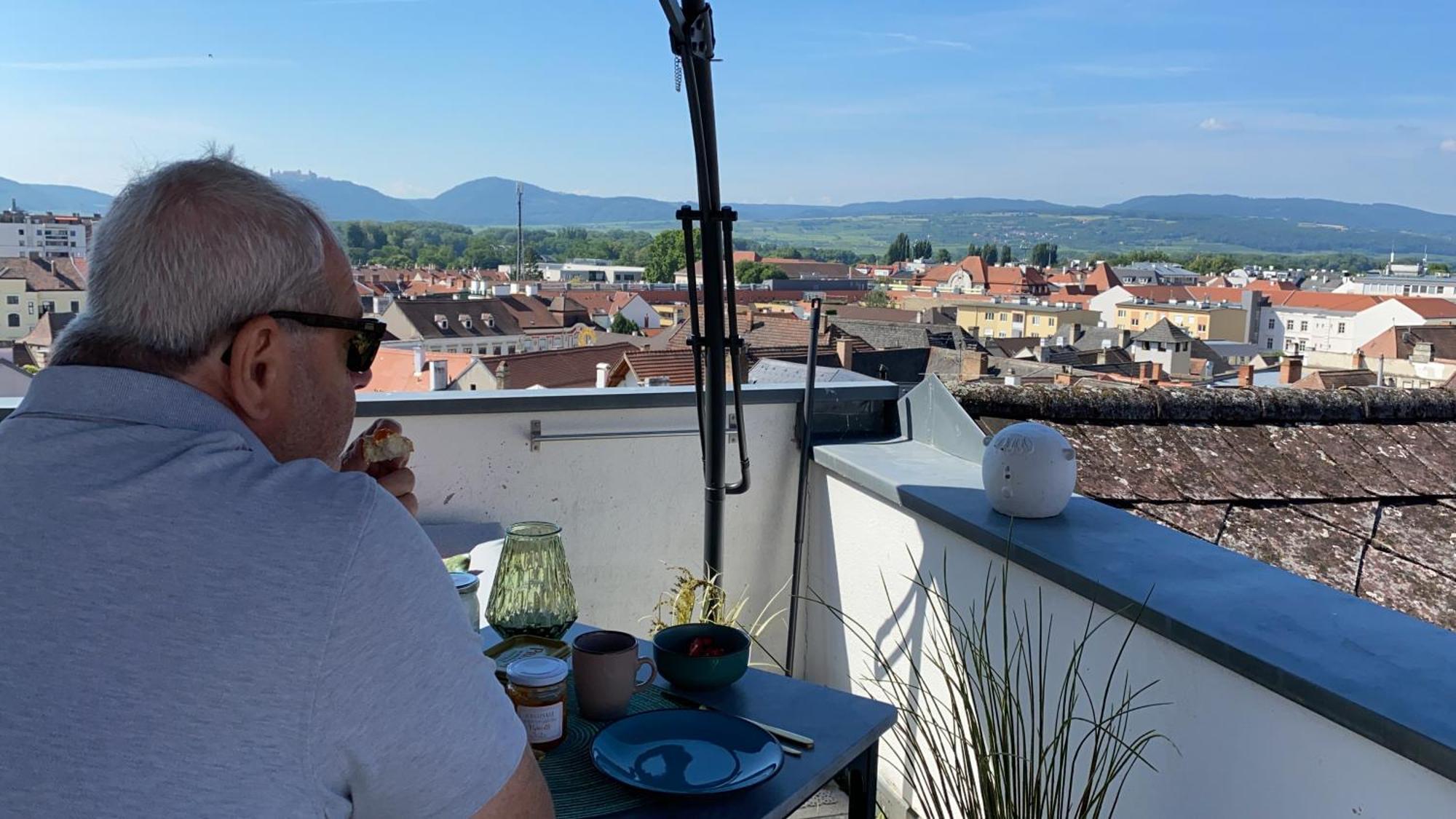 Terrassen Appartement Ueber Den Daechern Von Krems المظهر الخارجي الصورة